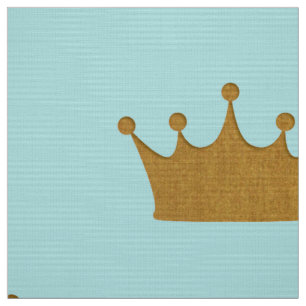 Goldmedaille Foil Crown Royal Aquamarin Aqua Moder Stoff