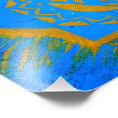 Goldmedaille Fotodruck (Ecke)