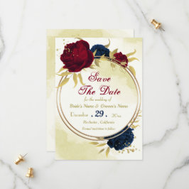 Goldmedaille für die Blume Save The Date