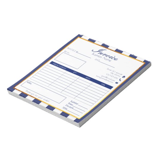 Goldmedaille für die fette Marineinfanterie Notizblock (Rotiert)