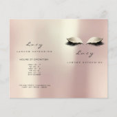 Goldmedaille für Elfenbein Glitzer Makeup Augen La Flyer (Vorne)