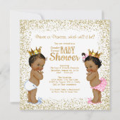 Goldmedaille für Glitzer Einladung (Rückseite)