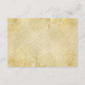 Goldmedaille für Hochzeiten im Wasser Begleitkarte (Rückseite)