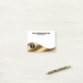 Goldmedaille für Medizin Post-it Klebezettel (Auf Schreibtisch)