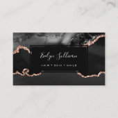Goldmedaille für Schwarz und Rose Visitenkarte (Vorderseite)