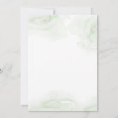 Goldmedaille für Wasserfarben Einladung (Rückseite)