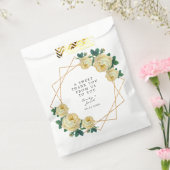 Goldmedaille Geo Elegante Hochzeit der Gelben Glit Geschenktütchen (Versiegelt)