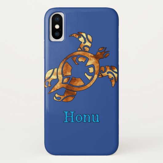 Goldmedaille Hawaiian Sea Turtle Case-Mate iPhone Hülle (Rückseite)