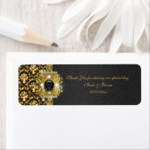 Goldmedaille-Hochzeit "Danke" (Insitu)