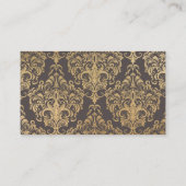 Goldmedaille-Hochzeitsplaner für Wirbel Visitenkarte (Rückseite)