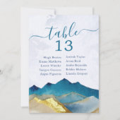 Goldmedaille Hochzeitsstimmung im Wasser Tischnumm (Vorderseite)