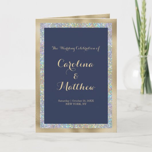 Goldmedaille-Holografie-Programm für den Glitzer v Programm (Vorderseite)