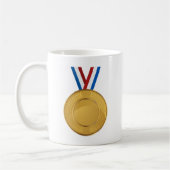 Goldmedaille Kaffeetasse (Links)