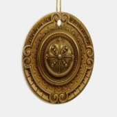 Goldmedaille Keramikornament (Rechts)
