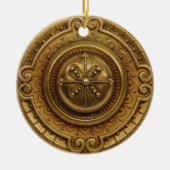 Goldmedaille Keramikornament (Vorne)
