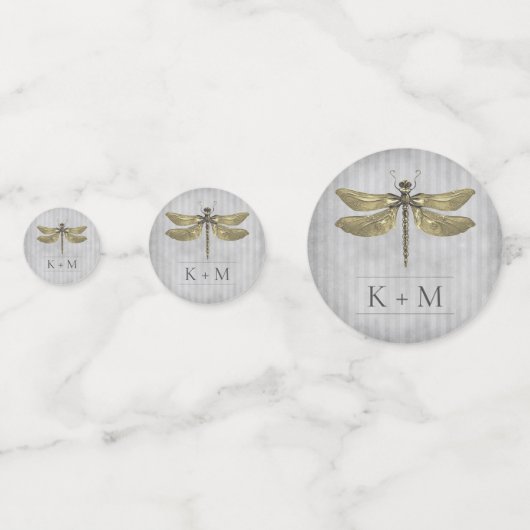 Goldmedaille Konfetti (Vorderseiten)