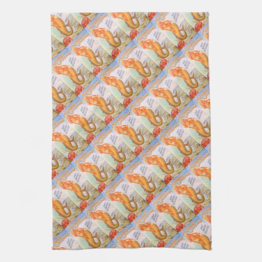 Goldmedaille Küchentuch (Vertikal)