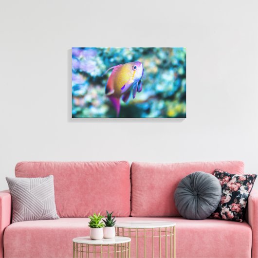 Goldmedaille Leinwanddruck (Insitu (Wohnzimmer))