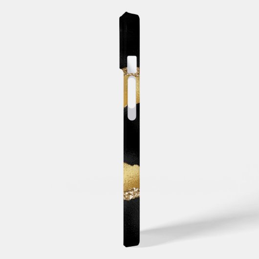 Goldmedaille-Marmornamenskript Case-Mate iPhone Hülle (Rückseite / Links)