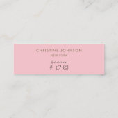 Goldmedaille Mini Visitenkarte (Rückseite)