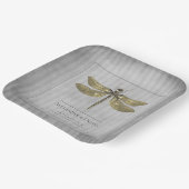Goldmedaille Pappteller (Gewinkelt)
