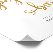 Goldmedaille "Popcorn Bar" - Lieblingsspeise für H Poster (Ecke)