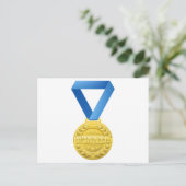 Goldmedaille Postkarte (Stehend Vorderseite)
