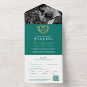 Goldmedaille QR All In One Einladung (Innen Boden)