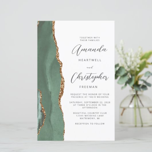 Goldmedaille QR Code Hochzeit (Stehend Vorderseite)