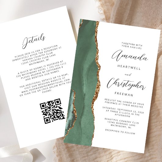 Goldmedaille QR Code Hochzeit