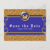 Goldmedaille & Royal Blue Crown Elegante Glam Save