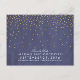 Goldmedaille Save the Date Ankündigungspostkarte