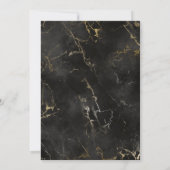 Goldmedaille Save the Date Einladung (Rückseite)