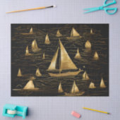 Goldmedaille Seidenpapier (Basteln)