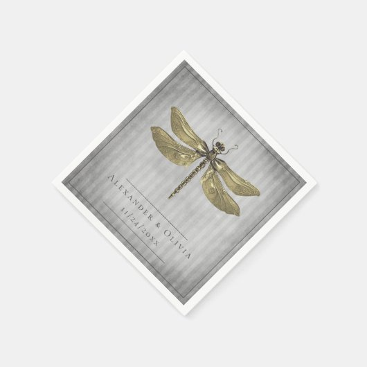 Goldmedaille Serviette (Ecke)