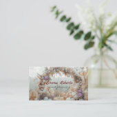 Goldmedaille, Silberballons und Weißballons Visitenkarte (Stehend Vorderseite)