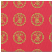 Goldmedaille Stoff (Nahaufnahme)