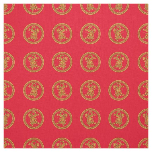 Goldmedaille Stoff (Muster)