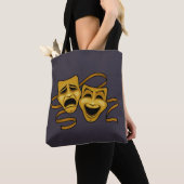 Goldmedaille und Masken des Tragedy Theaters Tasche (Von Nahem)