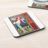 Goldmedaille Untersetzer (Linke Seite)