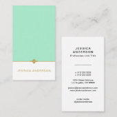 Goldmedaille Visitenkarte (Vorne/Hinten)