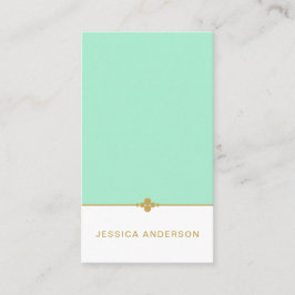 Goldmedaille Visitenkarte