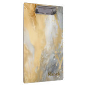 Goldmedaille Wasserfarbe Kunst Klemmbrett (Rechts)