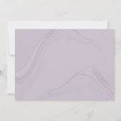 Goldmedaille zum Hochzeitsempfang Einladung (Rückseite)