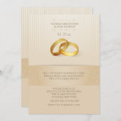 Goldmedaille zur Einladung (Vorne/Hinten)