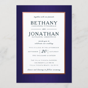 Goldmedaillen-Glitzer für Hochzeiten von Schiffen Einladung