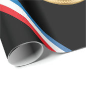 Goldmedaillen-Packpapier Geschenkpapier (Rolleneckpunkt)