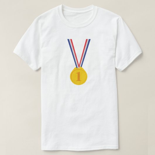 Goldmedaillengewinner T-Shirt (Design vorne)