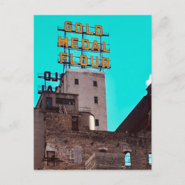 Goldmedaillenmehl Postkarte