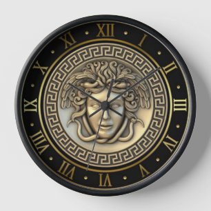 Goldmedusa Gorgon griechisch wichtigste römische Z Uhr